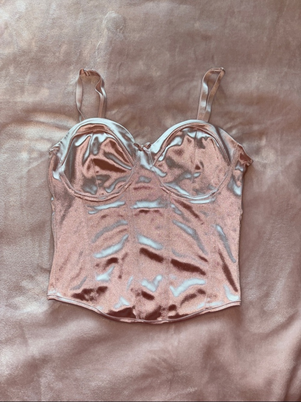 Satin top
